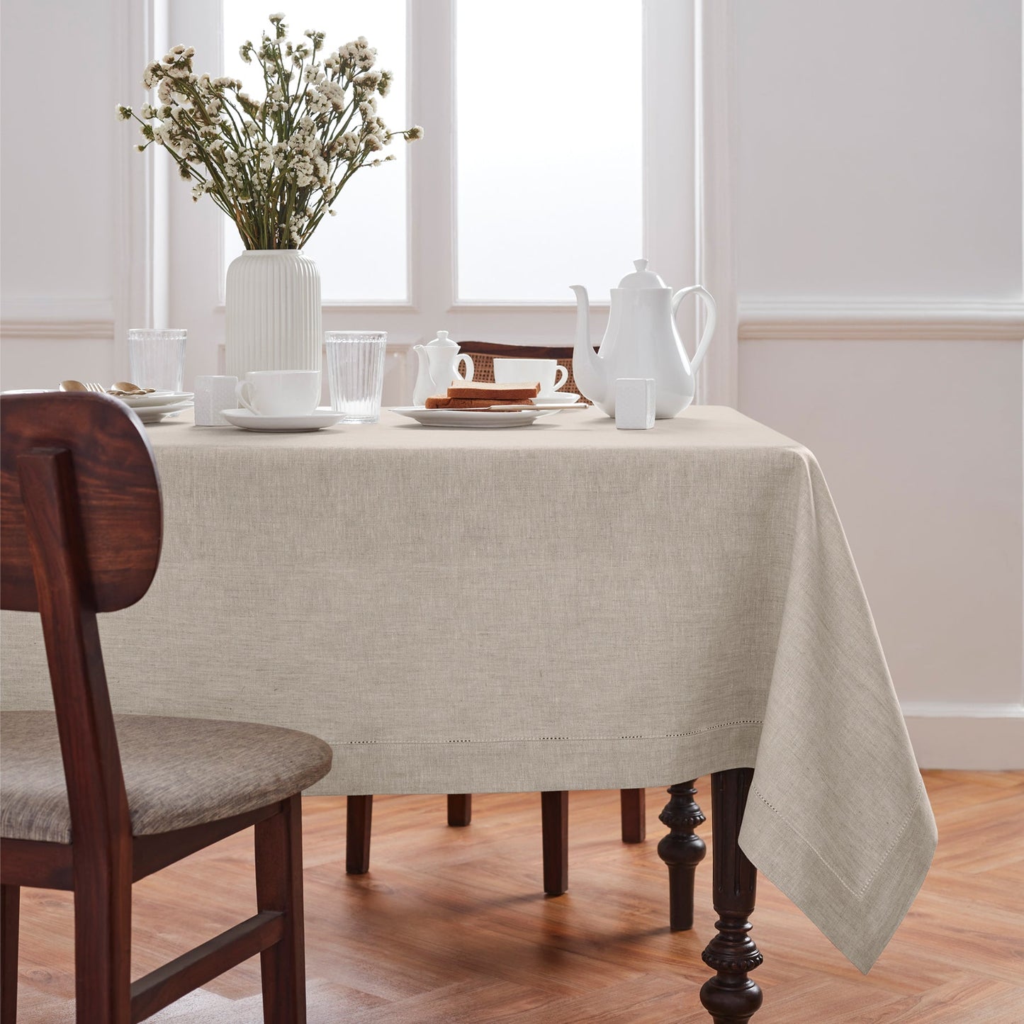 Medium Weight Hemstitch Tablecloth