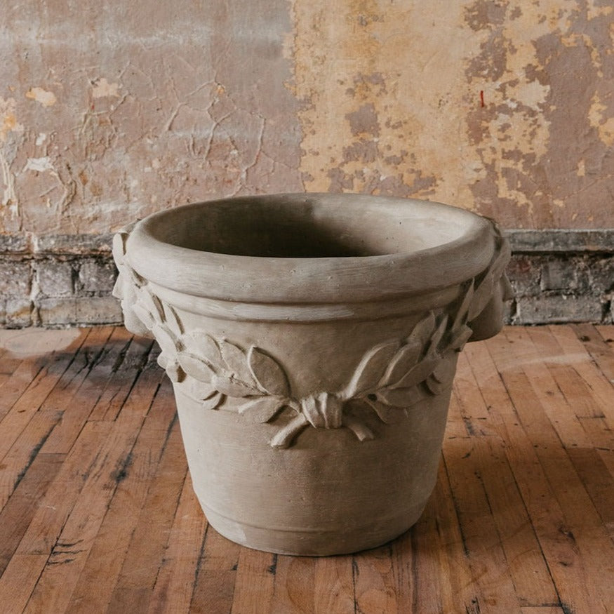 Laurel Faces Planter