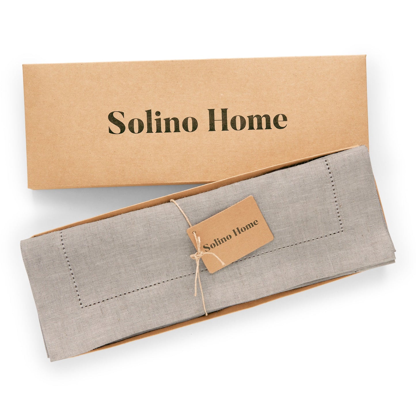 Medium Weight Hemstitch Placemats, Set of 4
