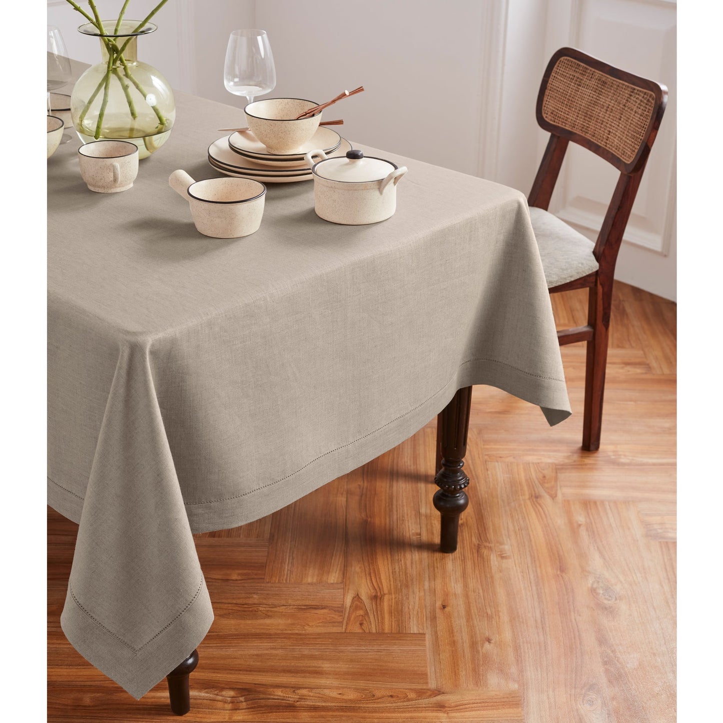 Medium Weight Hemstitch Tablecloth