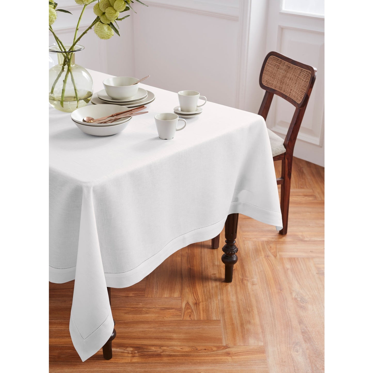 Medium Weight Hemstitch Tablecloth