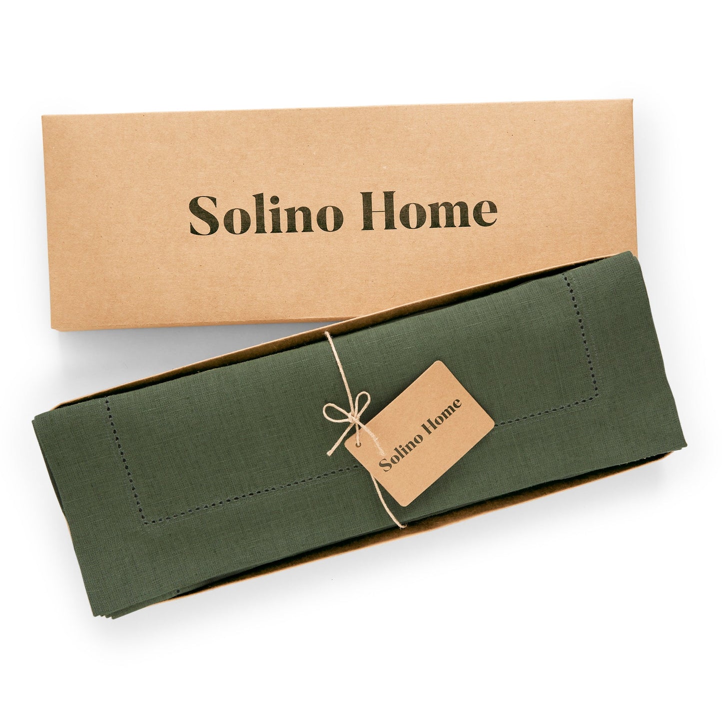 Medium Weight Hemstitch Placemats, Set of 4