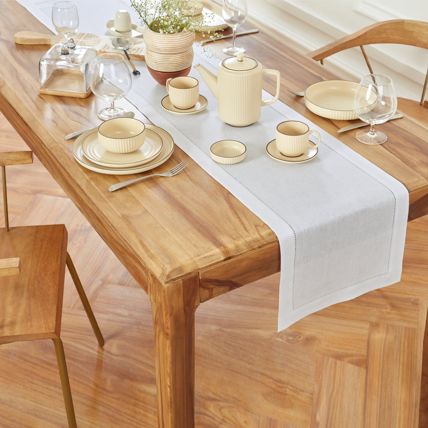 Medium Weight Hemstitch Table Runner