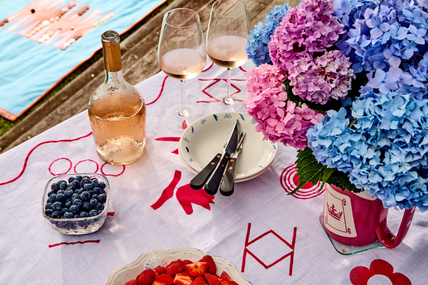 Ms. Mahjong Tablecloth