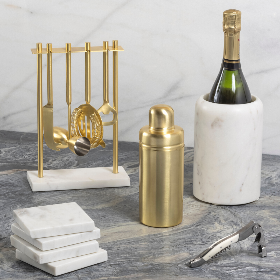 White Marble Wine Chiller