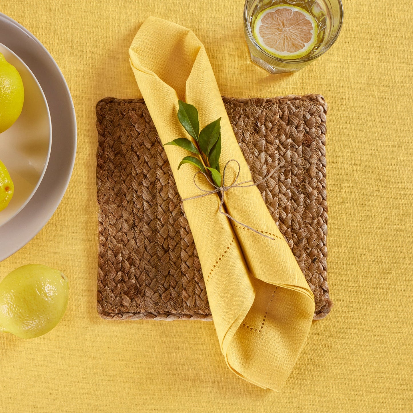 Medium Weight Hemstitch Napkins