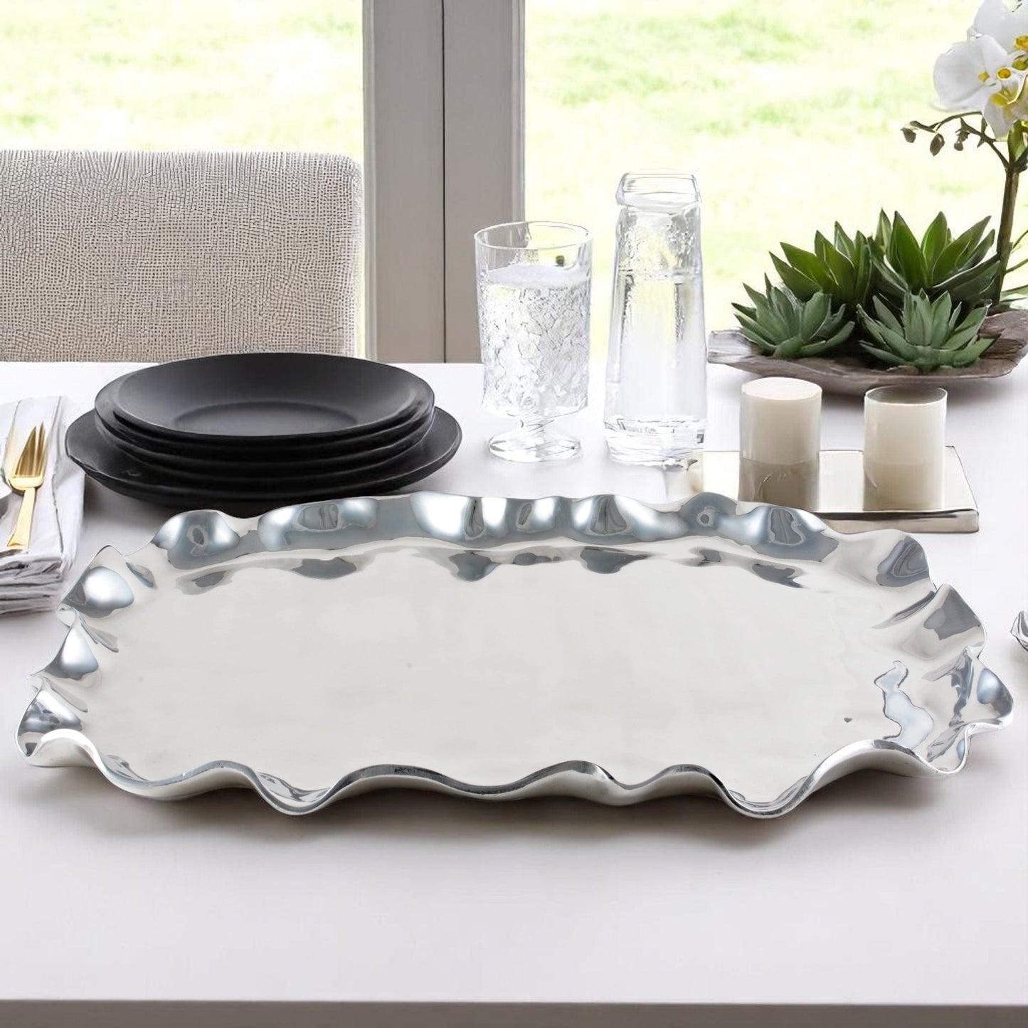 Carmel Rectangle Serving Tray