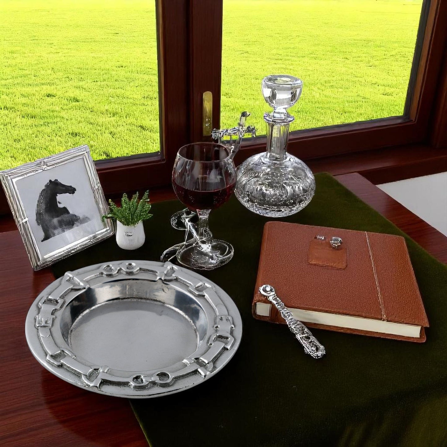 Equestrian Wine Coaster