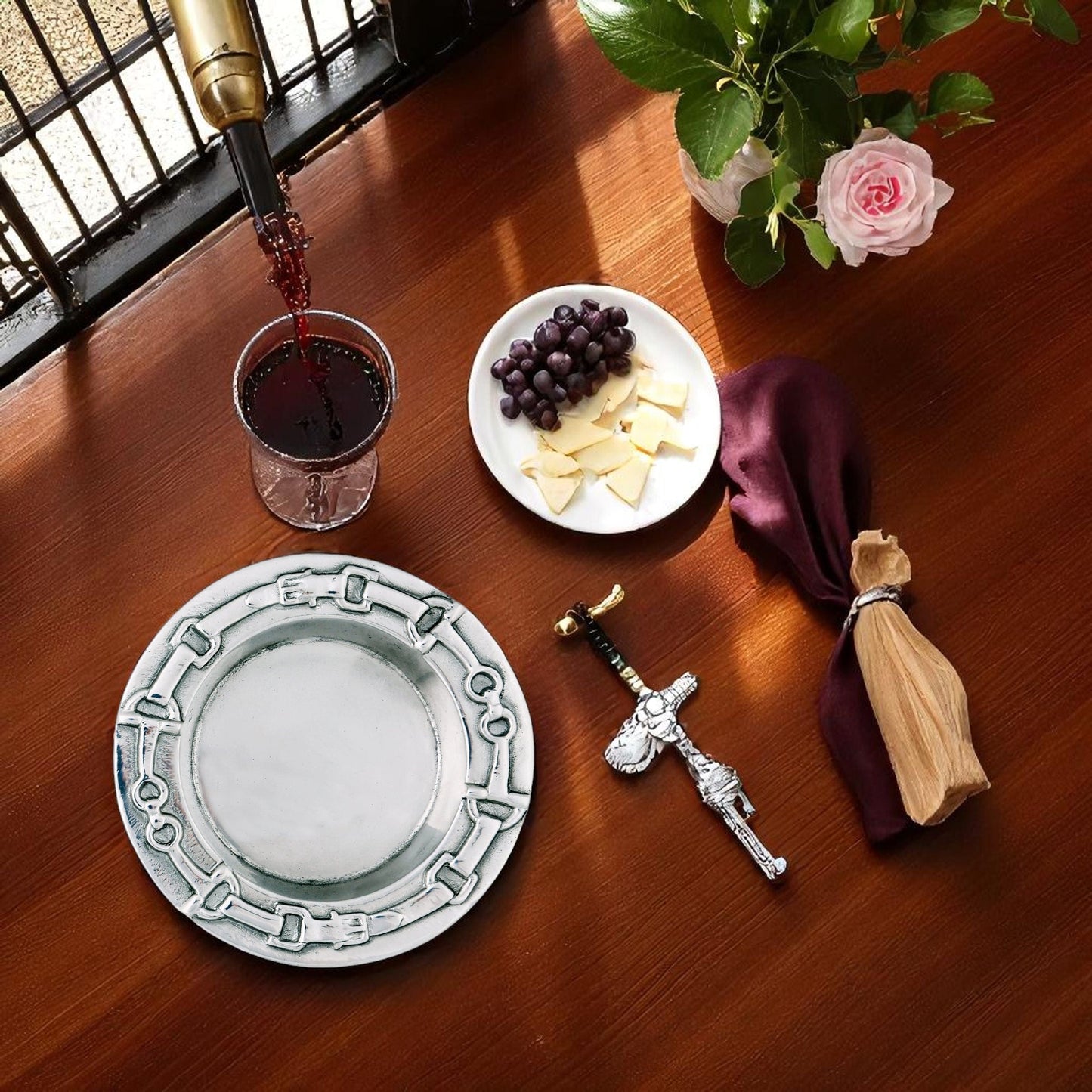 Equestrian Wine Coaster