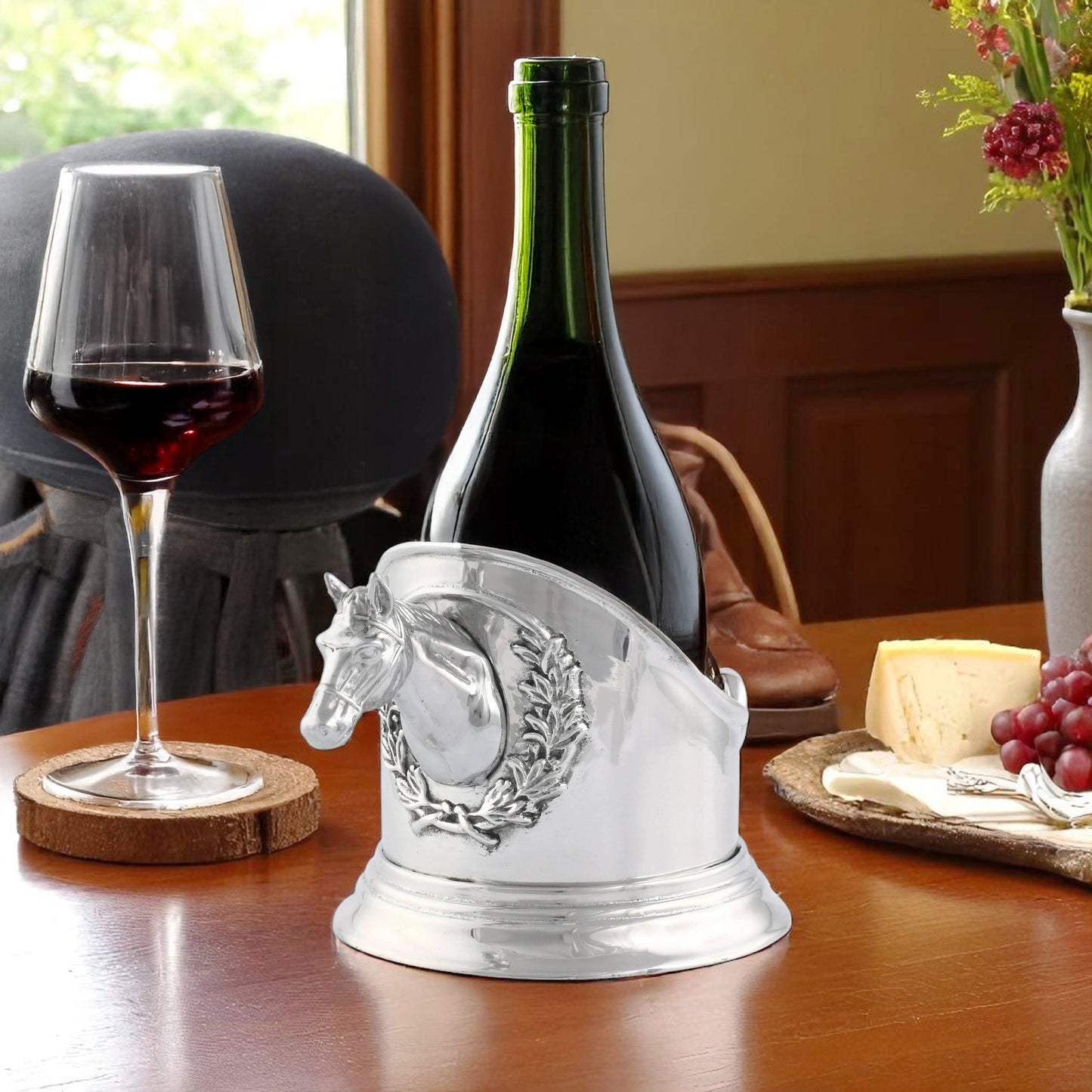 Wine Caddy - Horse Head